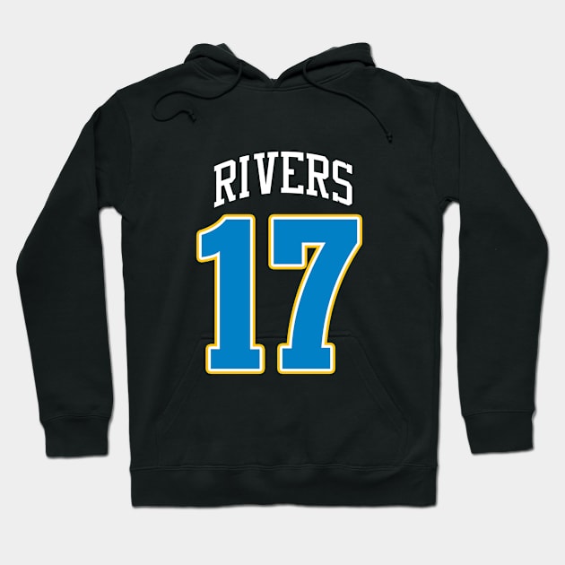 Philip Rivers #17 Hoodie by Cabello's